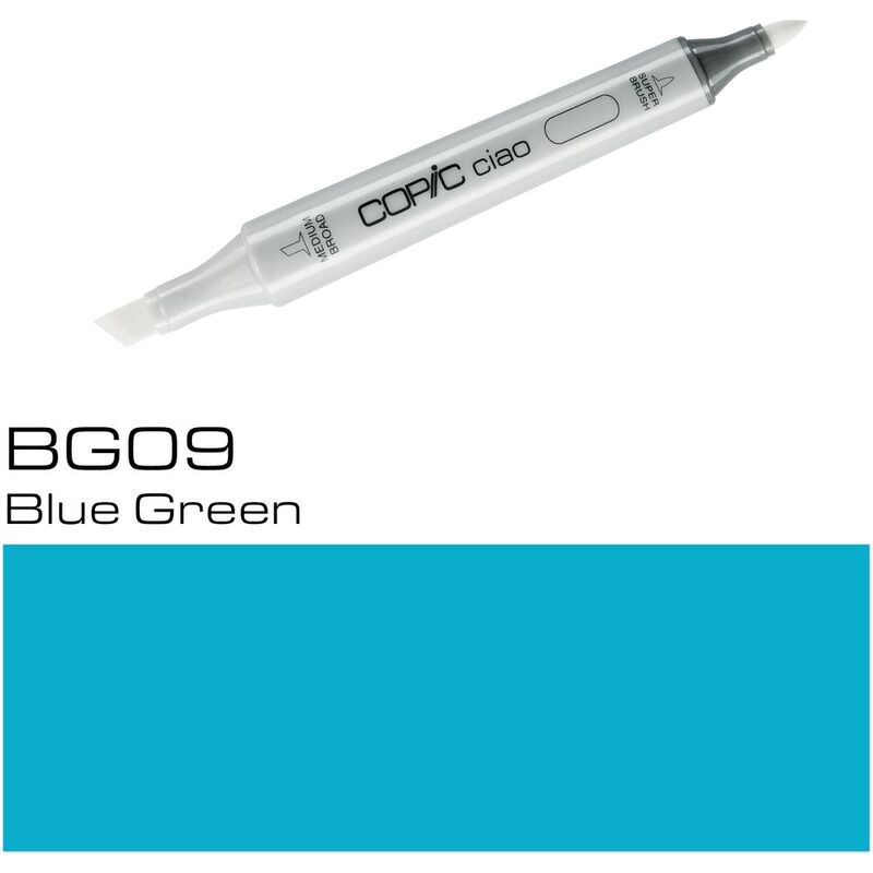 Copic Ciao Refillable Marker - BG09 Blue Green