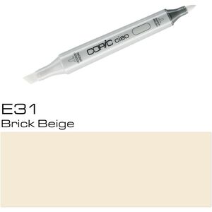 Copic Ciao Refillable Marker - E31 Brick Beige