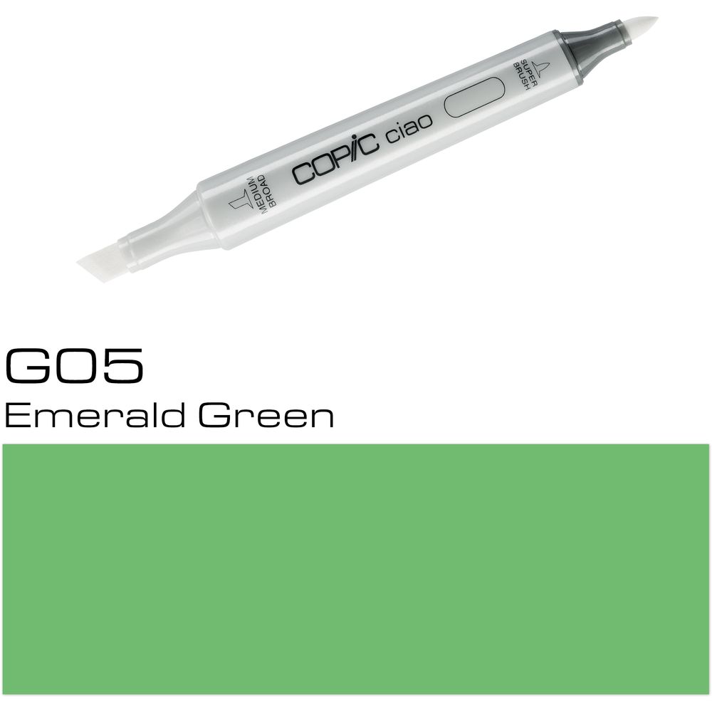 قلم ماركر كوبيك تشاو  G05 - أخضر زمردي