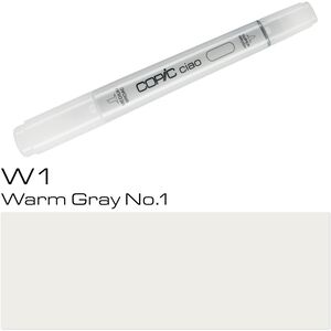 Copic Ciao Refillable Marker - W1 Warm Grey No.1