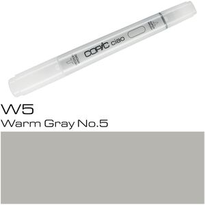 قلم ماركر كوبيك تشاو  W5 - رمادي دافئ رقم 5