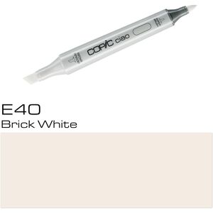 Copic Ciao Refillable Marker - E40 Brick White