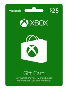 Microsoft Xbox Live Digital Gift Card (UAE/KSA) - 25 USD (Digital Code)