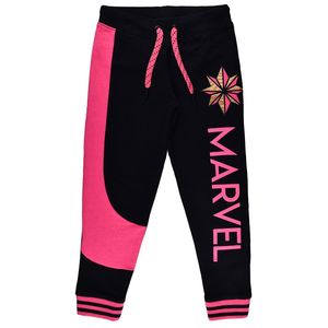 Fabric Flavours Captain Marvel Marvellous Girls' Joggers Pink/Black