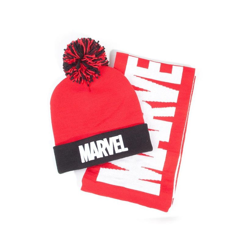 Difuzed Marvel Marvel Beanie & Scarf Gift Set