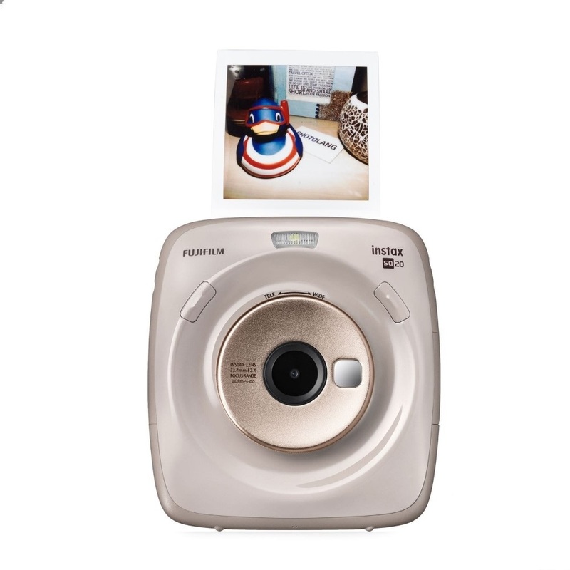 Fujifilm instax SQUARE SQ20 Compact Camera Beige