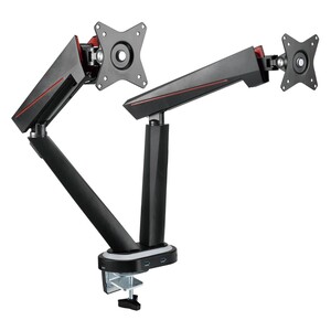 Twisted Minds Dual Monitors Spring-Assisted Pro RGB Gaming Monitor Arm With USB Port