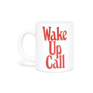 Ban.do Hot Stuff Wake Up Call Cream Ceramic Mug 325ml
