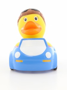 Lilalu Car Driver Female Rubber Duck