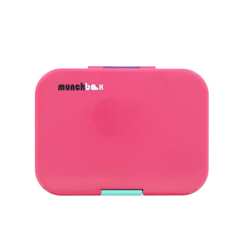 Munchbox Mini4 Berry Blitz Pink/ Purple And Mint Lunchbox