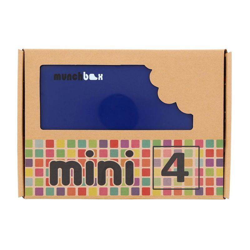 Munchbox Mini4 The Outback Blue/Green/Yellow Lunchbox