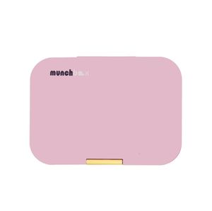 Munchbox Midi5 Pink Flamingo Lemon Latch Pink/Yellow Lunchbox