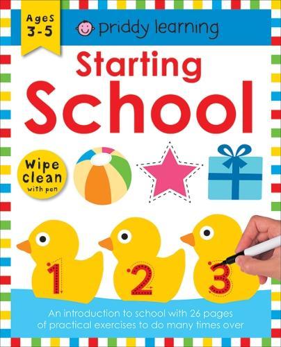 Starting School Wipe Clean Workbooks | Roger Priddy