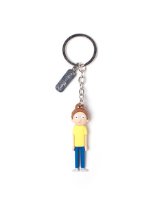 Difuzed Rick & Morty 3D Rubber Multicolor Keychain