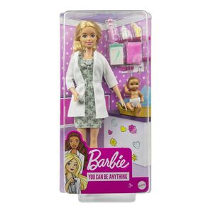 Mattel Barbie Career Deluxe Pediatrician Doll GYK01