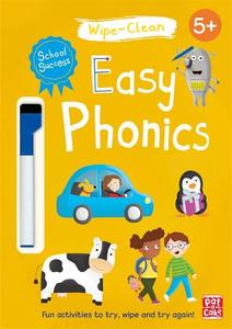 School Success Easy Phonics Wipe-clean book with pen | Pat-A-Cake