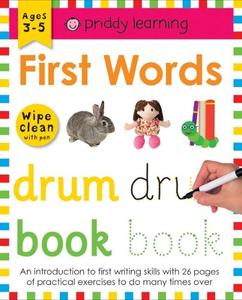 First Words Wipe Clean Workbooks | Roger Priddy
