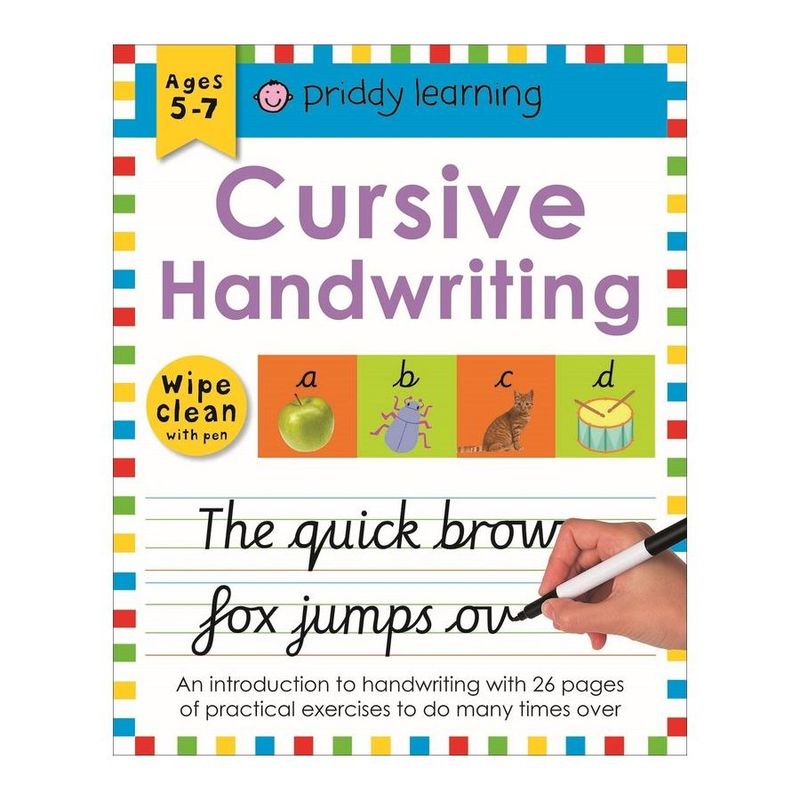 Cursive Handwriting Wipe Clean Workbooks | Roger Priddy