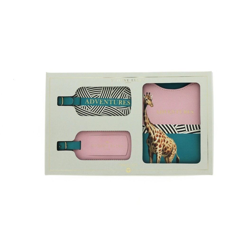 Blueprint Collections Yvonne Ellen Passport Holder and Luggage Tag