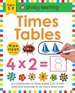 Times Tables Wipe Clean Workbooks | Roger Priddy