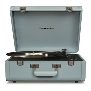 Crosley Portfolio Portable Bluetooth Turntable with Built-in Speakers - Tourmaline