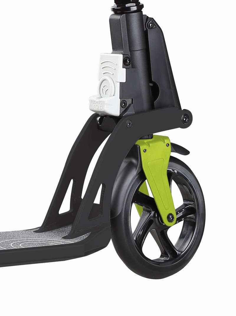 Globber One K 180 Lime Green Fixed Scooter