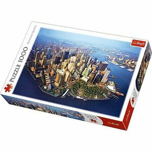 لعبة أحجية تركيب الصور المقطعة بتصميم مدينة نيويورك 68 × 48 سم مكونة من (1000 قطعة) من تريفل