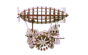 احجية روبو تايم  سفينة طائرة خشبية متحركة