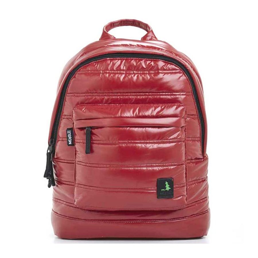 MueslII Rc1 Quadro China Red Crinkle Nylon Backpack