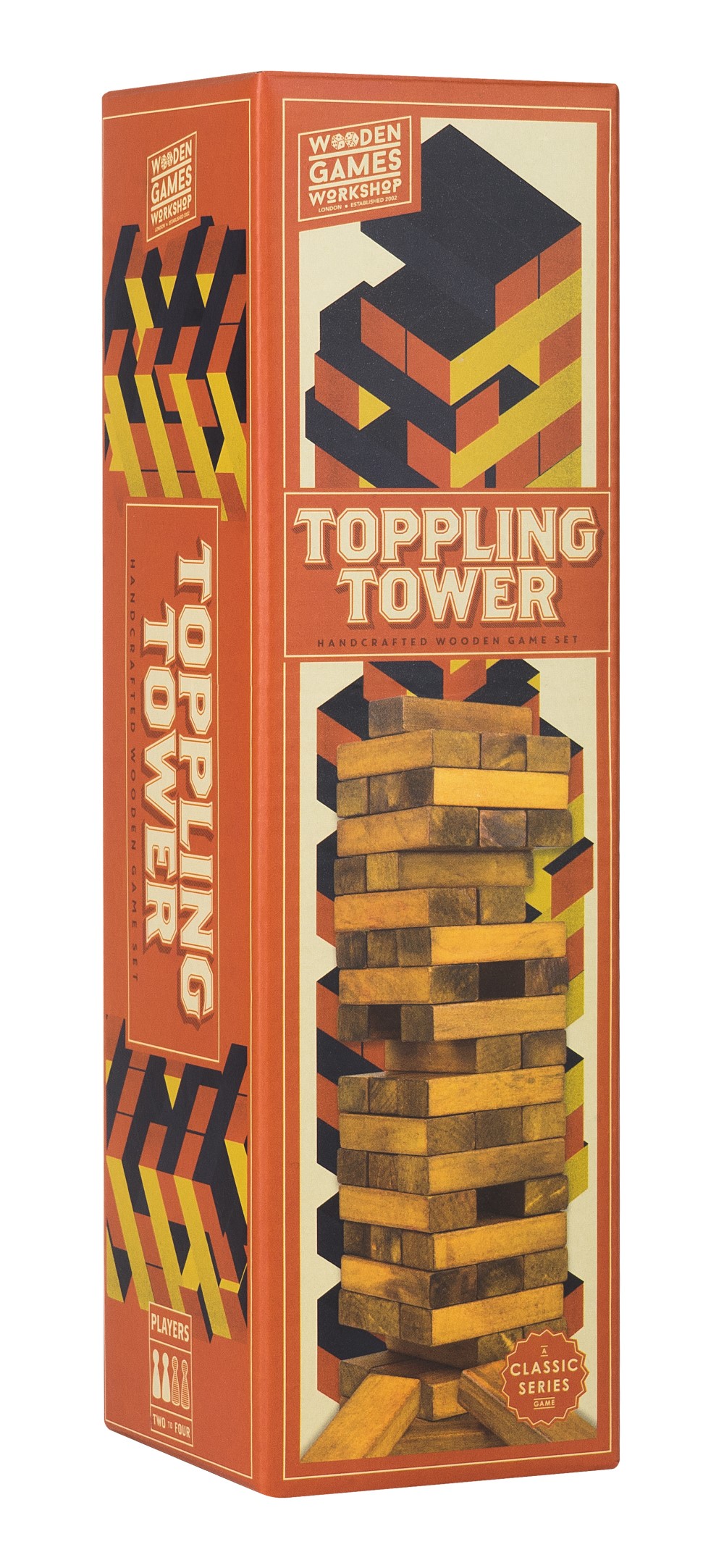 Professor Puzzle Wooden Games Workshop Collection Toppling Tower