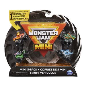 Spin Master Monster Jam Mini Vehicles 1/87 Scale (Pack Of 5)