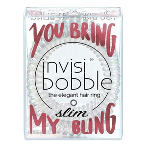 Invisibobble Slim You Bring My Bling Clear Hair Ring