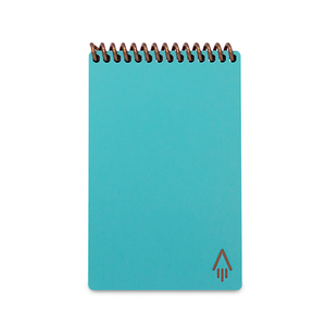 دفتر ملاحظات ذكي صغير الحجم بضوء أزرق من روكيت بوك بمقاس ٣.٥ × ٥ بوصة