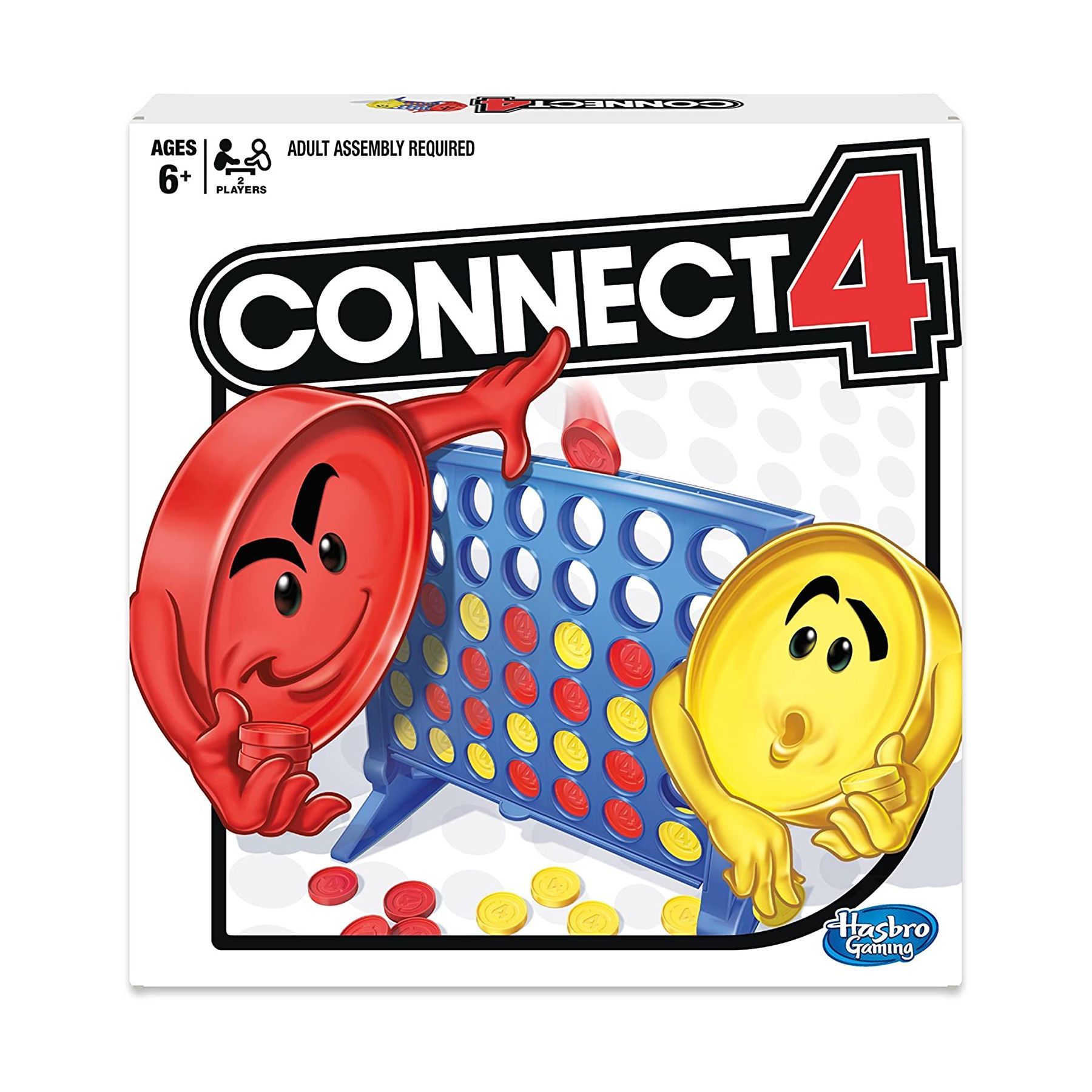 Hasbro Connect 4 Grid Game (English)