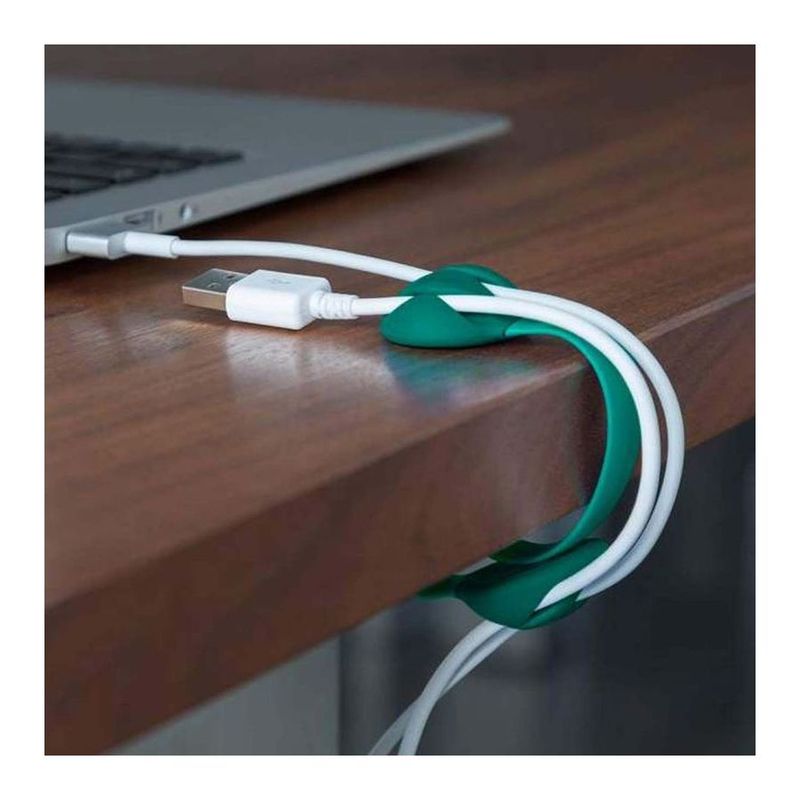 Bobino Desk Cable Clip Emerald