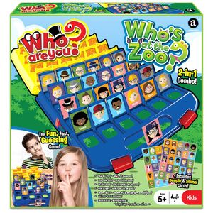 Merchant Ambassador Who Are You & Who’s At The Zoo? 2-In-1 Combo Game