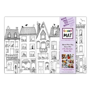 Funny Mat Activity Placemat The Stork on the Roof