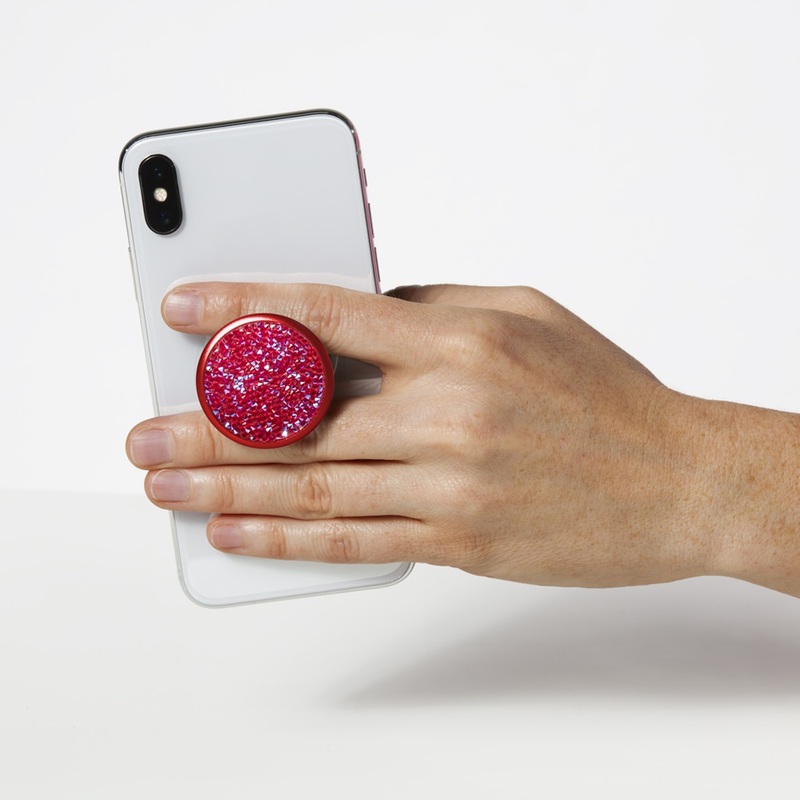 PopSockets Swarovski Siam Red Crystal Mobile Phone Stand & Grip