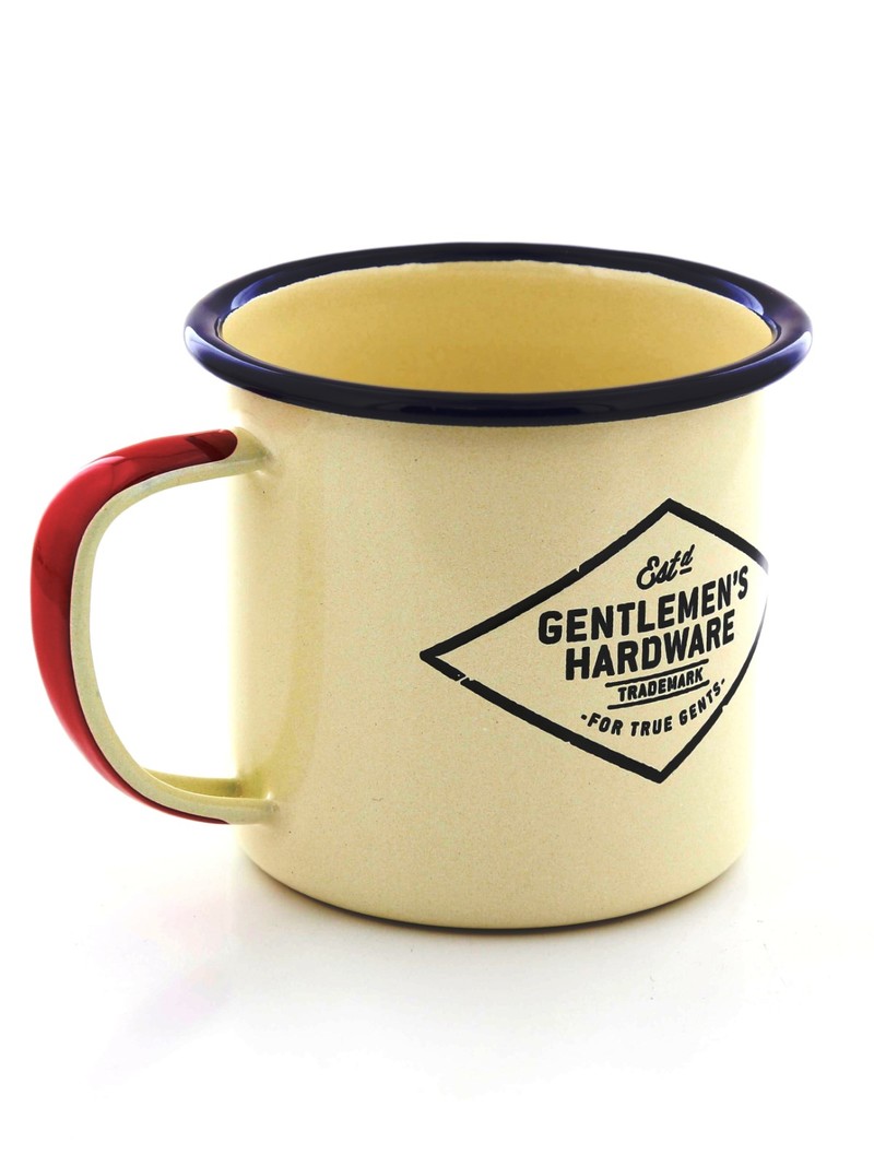 Gentlemen's Hardware Enamel Cream Mug 400 ml