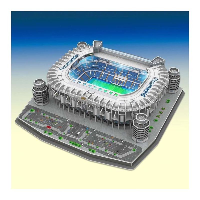 Nanostad Santiago Bernabeu Stadium 3D Puzzle LED Ed