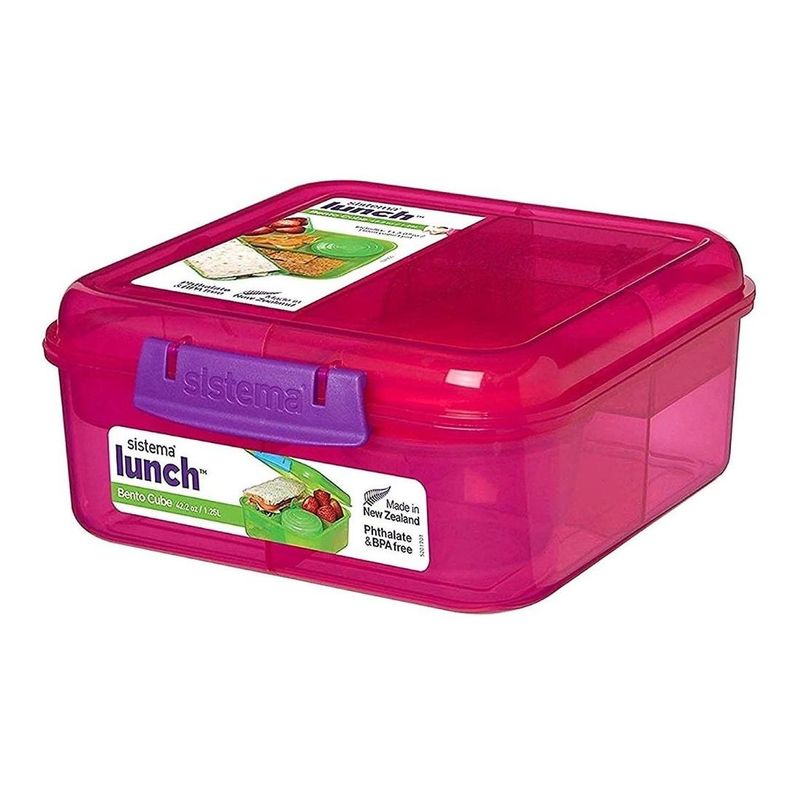 Sistema Bento Cube Lunch 1.25L Lunch Box