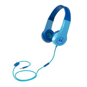 Motorola Squads 200 Blue Kids Corded On-Ear Headphones