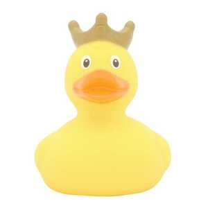 Lilalu Mini Yellow Rubber Duck with Crown