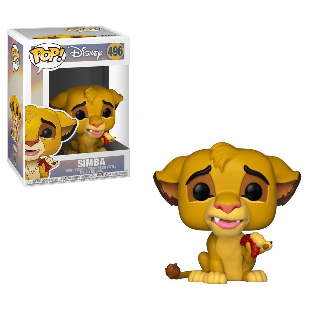 Funko Pop Disney's Lion King Classic Simba With Grub