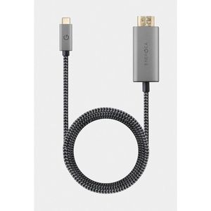 Energea Fibratough USB-C to HDMI Cable 2M Black