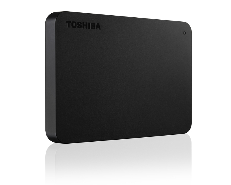 Toshiba Canvio Basics 1TB Portable Hard Drive Black