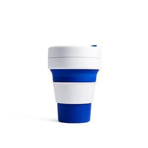 Stojo Pocket Collapsable Cup Blue 355ml