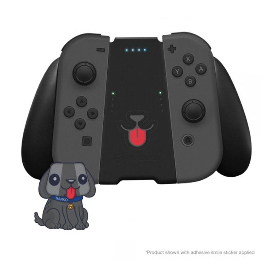 Hyperkin Pupper Controller Attachment with Backup Battery for Nintendo Switch Joy-Con