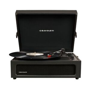 Crosley Voyager Portable Bluetooth Turtable with Built-in Speakers - Black