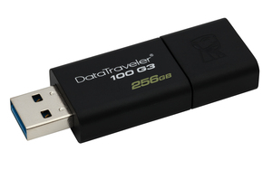 Kingston 256GB USB 3.0 Data Traveler 100G3 130MB/S